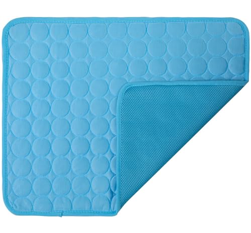 1pcs Dog Bed Cover Pet Blanket for Furniture Bed Couch Sofa Reversible, Breathable, Washable Pet Blankets, Dog Cooling Mat, Blue, 50 * 40cm - color: Blue, size: 50*40cm