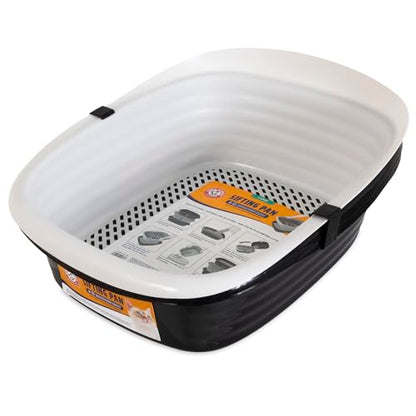 Arm & Hammer Large Sifting Litter Box Scoop Free Cat Litter Tray with Microban, Made in USA - style: Sifting