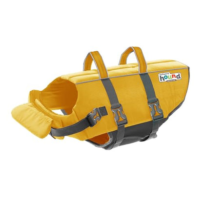 Outward Hound Granby Splash Yellow Dog Life Jacket, XL - color: Yellow, size: X-Large (Chest Girth: 33"-44")