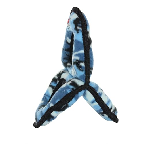 TUFFY- World's Tuffest Soft Dog Toy-Ultimate 3Way Ring-Camo Blue -Squeakers -Multiple Layers. Made Durable, Strong & Tough. Interactive Play (Tug, Toss & Fetch). Machine Washable & Floats - color: Camo Blue, style: 3-Way-Ring