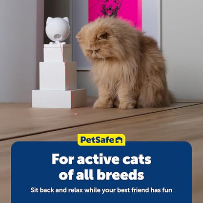 PetSafe Dancing Dot Laser Cat Toy - Interactive Playtime for Cats - 2 Play Modes - style: Dancing Dot