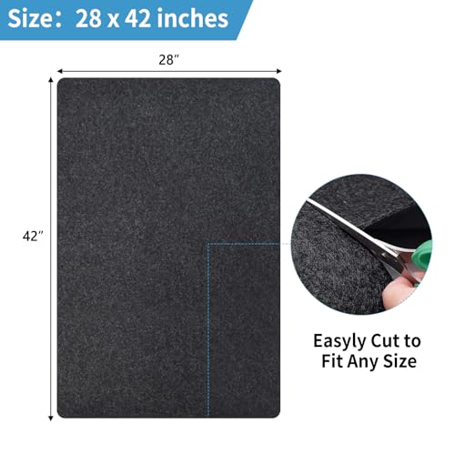 Kennel Pad Dog Crate Mat Liner, Absorbs Urine, Waterproof, Non-Slip, Washable Puppy Pee Pad for Kennel Training - Under Pet Cage to Protect Floors, Thin Cut to Fit Design (42" x 28" - 1 Pack ) - size: 28" x 42" - 1 Pack