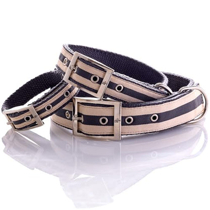 Pet Passion Remy II - The Recycled Ribbon Collar, Adjustable Pet Dog Collars for Small, Medium, Large Dogs and Puppy, Black Sand, X-Small - color: Black Sand, size: X-Small