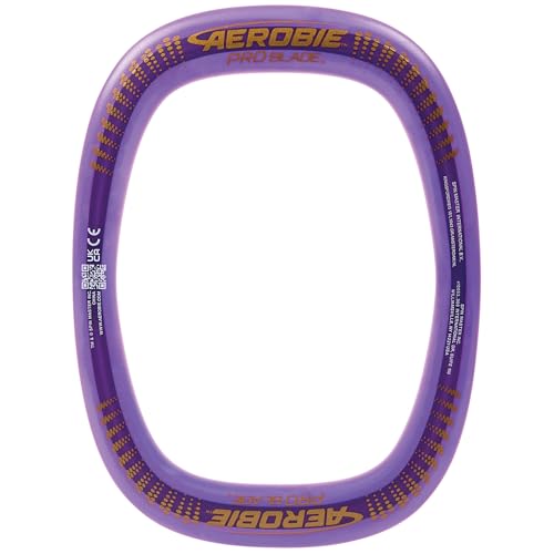 Aerobie Pro Blade Throw Ring, Lightweight Kids Toy for Disc Golf, Backyard Games & More, Outdoor Games for Adults and Family Ages 5 & Up, Purple - color: Pro Blade Purple
