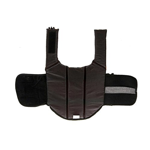 TESOON Adjustable Dog Life Jacket Reflective Quick Release - color: Orange, size: Small