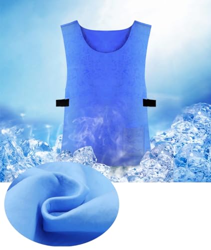 Cooling Vest for Men and Women - Adjustable Cold Vest for Sports, Fishing, Cycling, Running, Motorcycle, Gardening, Cooking | Breathable Mesh Fabric to Prevent Overheating & Heatstroke