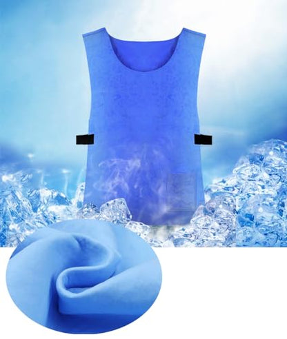 Cooling Vest for Men and Women - Adjustable Cold Vest for Sports, Fishing, Cycling, Running, Motorcycle, Gardening, Cooking | Breathable Mesh Fabric to Prevent Overheating & Heatstroke