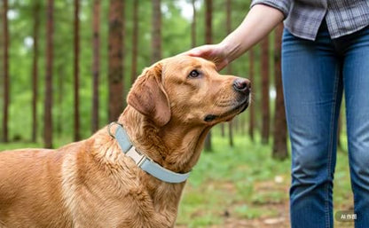 Soft Classic Leather Dog Collar Heavy Duty Padded Collars with Metal Buckle for Puppy Small Medium Dogs (Blue,XS) - color: Blue, size: XSmall
