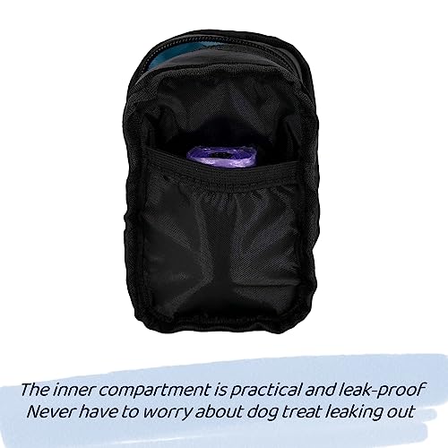 Dog Treat Pouch Dog Poop Bag Holder For Leashes, Pets Snack Container With Inner Mesh Bag, Puppy Supplies Perfect For Training And Walking - Hands Free Dog Waste Bag Dispenser -Dog Travel Accessories - color: MintGreen