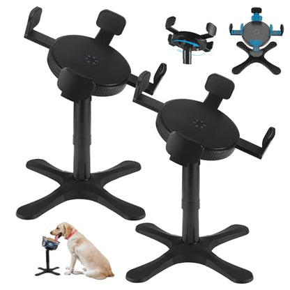 Dog Bowls,Elevated Adjustable Dog Bowl Stand with 3 Heights & Tilted Feeding Design, Raised Stand Compatible with Medium & Large Breeds(2 Pack) Black - size: B - Dog Bowls Stand 2 Pack