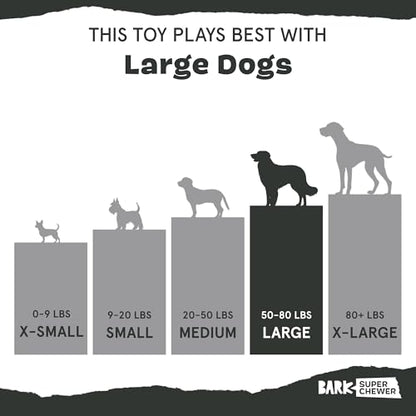 Barkbox Crinkle Fry Dog Toy for Large Dogs, Super Tough Nylon Construction for Aggressive Chewers and Designed for Durable Playtime - style: Crinkle Fry