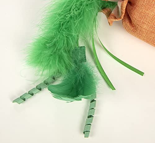 SmartyKat Kolossal Karrot Crinkle Kicker Catnip Cat Toy - Orange, Jumbo - style: Kolossal Karrot
