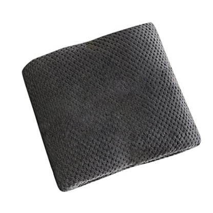 Comfortable Pet Throw Blanket Solid Color Supply Bed Mat for Dogs Kids Crate Cat, Gray