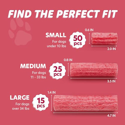 SuperPaw Dental Chews for Dogs - Blueberry Flavor, Antioxidant Support - Healthy Dog Dental Treats for Teeth and Gum Cleaning, Natural Chew Toy Alternative, Dog Chews - Large, 15 Treats - size: 15 Count (Pack of 1)
