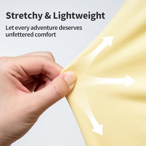 Dog Shirt, Cooling Vest Lightweight Breathable, Dog T-Shirts All-Season Sun Protection Quick Dry Soft Stretchy Reflective Tank Top - Small Medium Large Dogs (Melon Green+Soft Yellow, Medium) - color: Melon Green+Soft Yellow, size: Medium (24-35lbs)