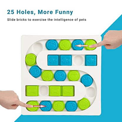 DR CATCH Dog Puzzle Toys,Dogs Food Puzzle Feeder Toys for IQ Training & Mental Enrichment,Dog Treat Puzzle