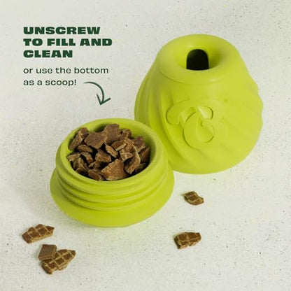 Benebone Pawbler - Natural Rubber Interactive Enrichment Treat and Kibble Dispensing Dog Toy – Great for Boredom - Medium/Large - size: 1 Pack, style: Pawbler