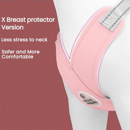 Dog Harness with Leash Set Adjustable Soft Padded Step-in Dog Vest No Choke No Pull Reflective for Small Pets with Poop Bags and Dispenser, Solid and No-chew, Pink XS - color: Pink, size: XS (Neck 16-19.1'' Chest 18.8-21.5'')