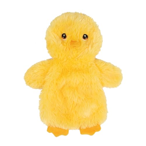 Best Pet Supplies Interactive Squeaky Dog Chew Toy, Ideal Dog Toys for Chewers, Small, Medium & Large Dogs, and Fetch Lovers - Crinkle Chicken (Yellow), Large - color: Crinkle Chicken (Yellow), size: Large