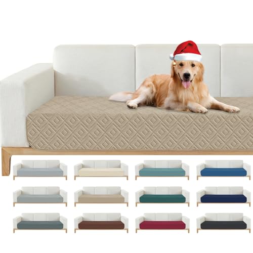 2026 Waterproof Sofa Dog Blanket (30"x70") Comfy Couch Sofa Mat for Pets with Anti-Slip Back, Universal Incontinence Lightweight Liner Pad for Furniture Car Picnic etc Durable Washable, Khaki - color: Khaki, size: 30x70 Inch