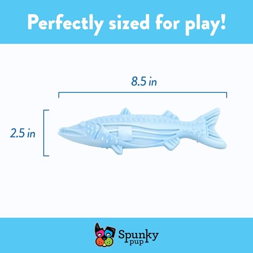 Spunky pup Clean Earth Heavy Duty Dog Chew Toys for Aggressive Chewers - Recycled, Made in USA, Barracuda - style: Barracuda