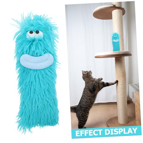 Toyvian Catnip Pillow Toy for Indoor Cats Interactive Plush Chew Toy for Kittens for Boredom Relief Multi-Functional Plush Pillow