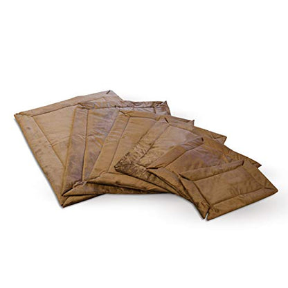 K&H Pet Products Self-Warming Crate Pad Mocha Small 20 X 25 Inches - color: Mocha, size: Small (20 in x 25 in)