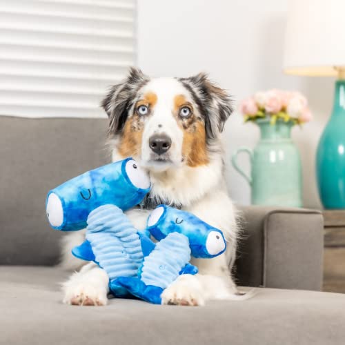 Huxley & Kent Slappies for Dogs | Jack Hammerhead (Small) | Squeak & Shake Dog Toy | No Stuff Squeaky Toy, TPR Ball in Head | Simulates Hunting Nature for Dogs - size: Small, style: Jack Hammerhead
