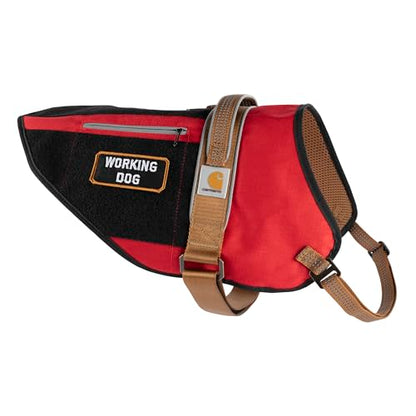 Carhartt Nylon Ripstop Service Dog Harness, Durable & Comfortable Water Repellent Service Dog Vest, X-Large - size: X-Large