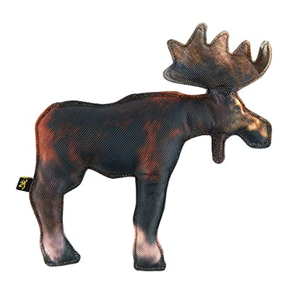 Browning Pet Toys, Durable Dog Toys for Tug and Fetch, Moose Fabric Squeaker Toy - color: Moose Fabric Squeaker Chew Toy
