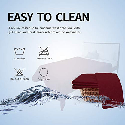 Easy-Going 100% Waterproof Dog Bed Cover, Non-Slip Pet Blanket for Furniture, Washable Couch Cover, Repleasement Sofa Cover (52X82 in,Christmas Red) - color: Christmas Red, size: 52x82 in