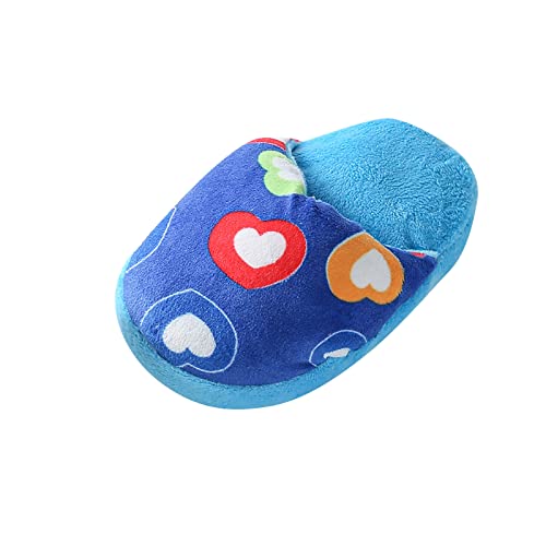 Chew Toys for Dogs, Soft Stuffed Cute Heavy Duty Dog Toy,Indestructible Plush Interactive Dog Toys for Aggressive Chewers for Teething Playing Small Medium Breeds Anxiety Relief Puppy - color: Blue