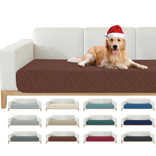 2026 Waterproof Sofa Dog Blanket (30"x70") Comfy Couch Sofa Mat for Pets with Anti-Slip Back, Universal Incontinence Lightweight Liner Pad for Furniture Car Picnic etc Durable Washable, Coffee - color: Coffee, size: 30x70 Inch