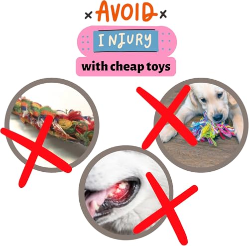 Chelsy's Toys 3-in-1 Enrichment Tube for Dogs - Tug Toy, Treat Dispenser & Snuffle Ball | Fleece Rope Dog Toy | Tug of War | Interactive Dog Treat Puzzle for Dogs & Puppies | Wet/Freeze Teether (Lav) - color: Lavender