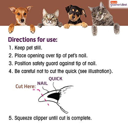 Groomer's Best Nail Clipper for Dogs and Cats - size: Cats and Dogs