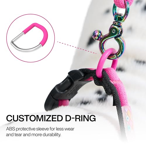 Premium Dog Collar Adjustable Soft Neoprene Padded Collar with Quick-Release Buckle for Small Medium Large Dogs
