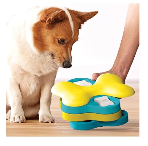 Interactive Dog and Cat Games Treat Hiding Challenge Mental Stimulation with Rewards (11 Inch Tornado Game) - size: 11 Inch Tornado Game