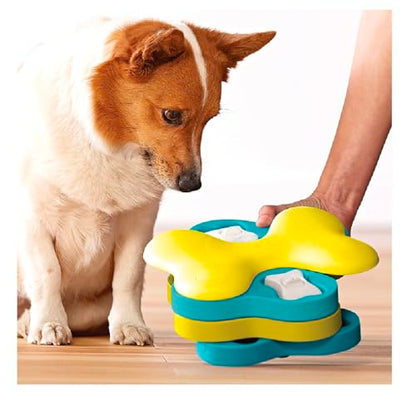 Interactive Dog and Cat Games Treat Hiding Challenge Mental Stimulation with Rewards (11 Inch Tornado Game) - size: 11 Inch Tornado Game