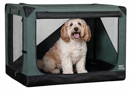 Pet Gear Insta-Fold Soft Crate for Dogs, 30", Deep Pine - color: Deep Pine, size: 30 Inch