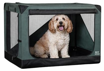 Pet Gear Insta-Fold Soft Crate for Dogs, 30", Deep Pine - color: Deep Pine, size: 30 Inch