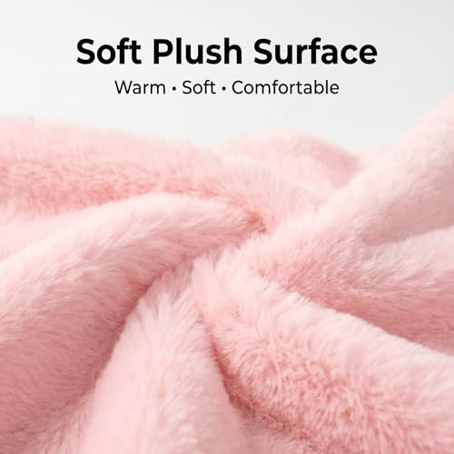 Tiny Dog Bed 20 Inch for Small Dogs, Soft Rectangle Puppy Bed with Plush Surface, Washable Pet Bed,Pink - color: Pink, size: 20"x19"x5"