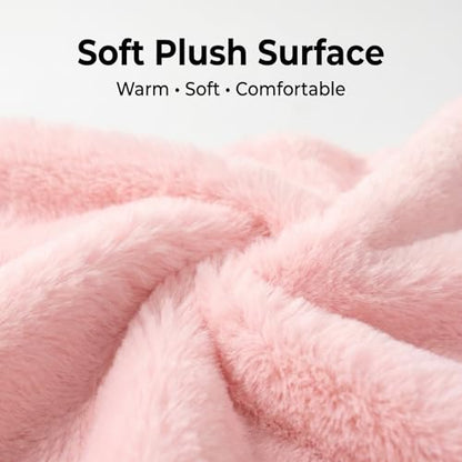Tiny Dog Bed 20 Inch for Small Dogs, Soft Rectangle Puppy Bed with Plush Surface, Washable Pet Bed,Pink - color: Pink, size: 20"x19"x5"