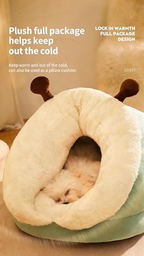 Popular Slippers Cat Bed Winter Semi-Enclosed Pet Bed for Dogs and Cats, Warm and Thick Sleeping Dog and Cat Bed