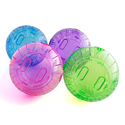 Kaytee 7" Dazzle Run-About Exercise Ball For Pet Hamsters & Gerbils - color: Dazzle, size: 7"