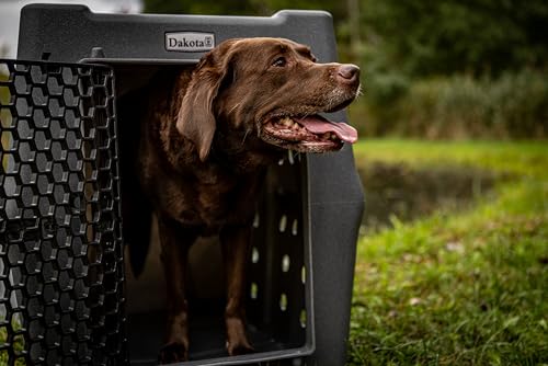 Dakota 283 Crate - Canine Rough and Tough Economy Kennel (Sandstone, Intermediate) - color: Sandstone, size: Medium