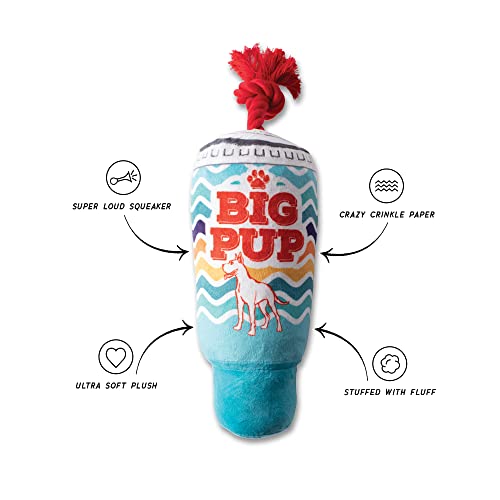 Fringe Studio Plush Dog Toy, Big PUP, Wagsdale Dog Toy Collection (289745) - color: Big PUP