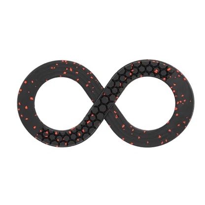 Chew King Supreme Durable Rubber Dog Ball for Aggressive Chewers, Heavy-Duty Chew Toy, Interactive Dog Toy for Training & Enrichment, Medium Supreme Infinity Tug - color: H) Infinity Ring
