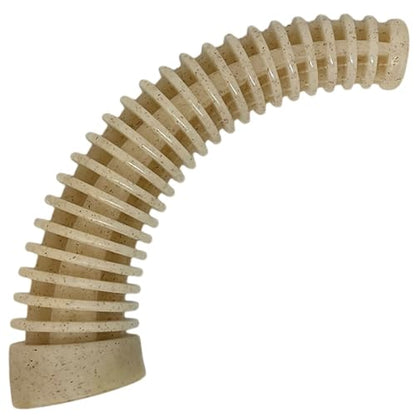 SodaPup Honey Bone Antler – Ultra Durable Dog Chew Toy Made in USA from Non-Toxic, Pet Safe, Food Safe, Nylon Material for Clean Teeth, Fresh Breath, Problem Chewing, Calming Nerves, & More - color: Honey Nylon Bone Antler Brown