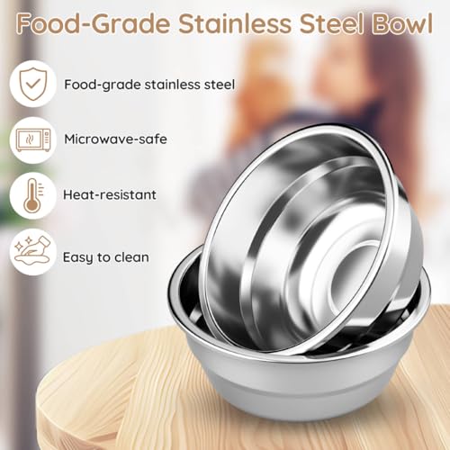 Elevated Cat Bowls with Handles, 15° Tilted 2 Stainless Steel Bowls & Food Mat, Adjustable Height Anti-Vomit Feeder for Easy Cleaning, The for Cat Lovers - Complete Feeding Solution - size: 2 cat bowls
