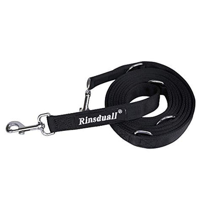 Nylon Dog Leash - Adjustable Heavy Duty Training Lead, 3m Hands Free Strong Line for Large Dogs